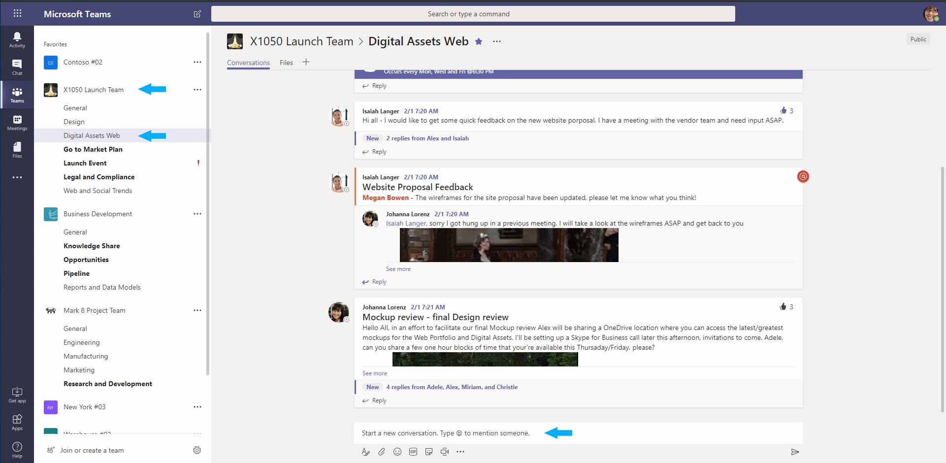 Microsoft Teams Chat in Teams Pepas Cloud