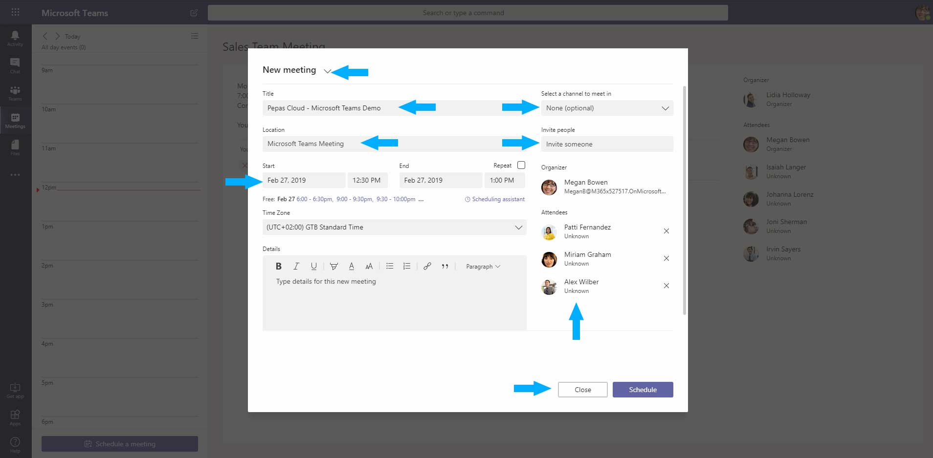 Microsoft Teams Online Meeting Pepas Cloud