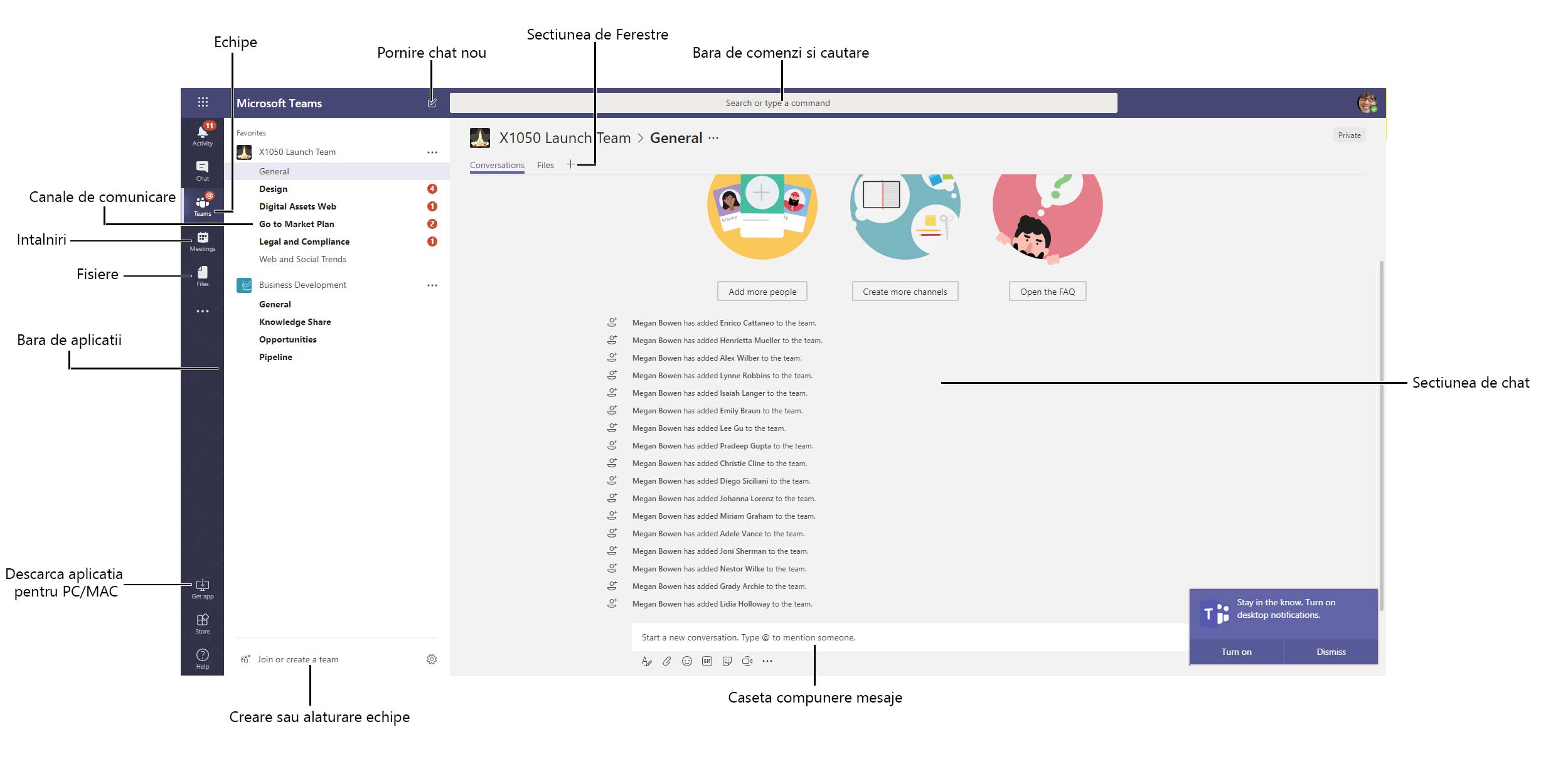 Pepas Cloud Microsoft Teams User Interface