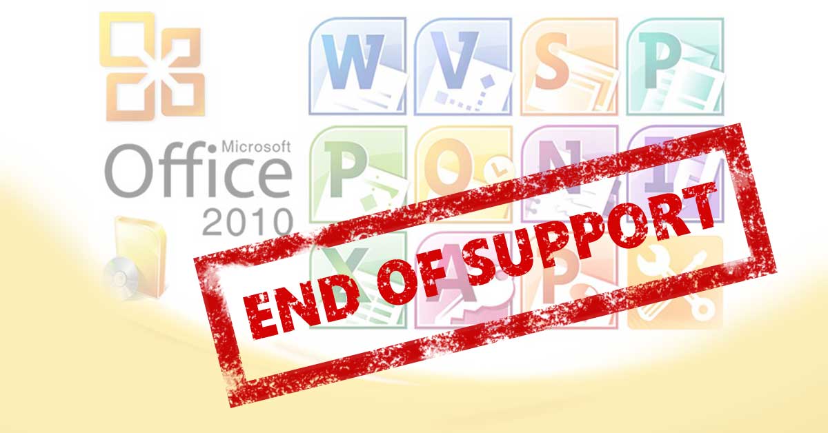 End of Support Office 2010 Windows Office 2016 Mac